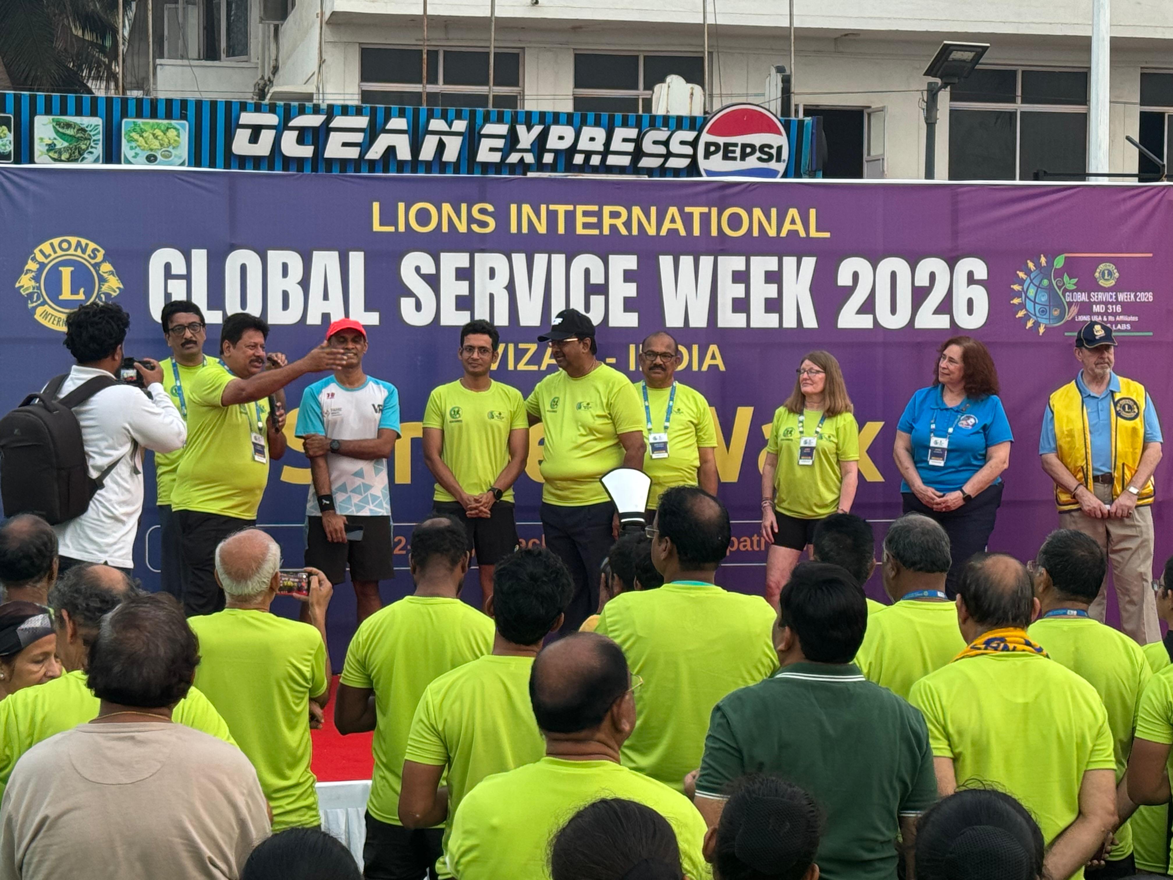 Stage address articulating vision for sustainable service